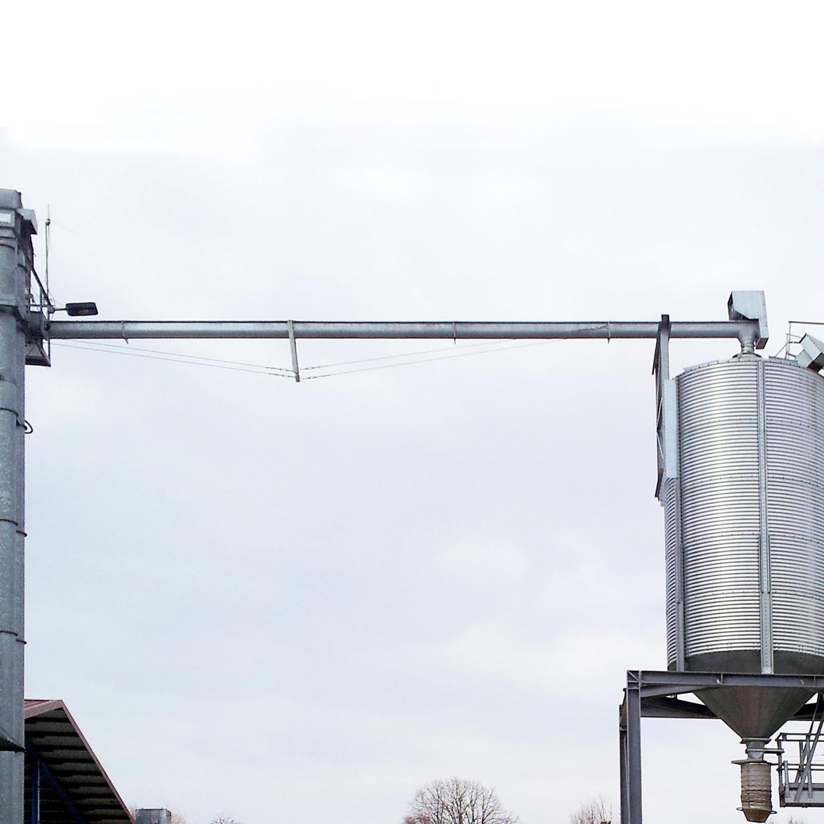 Filling of unloading silo