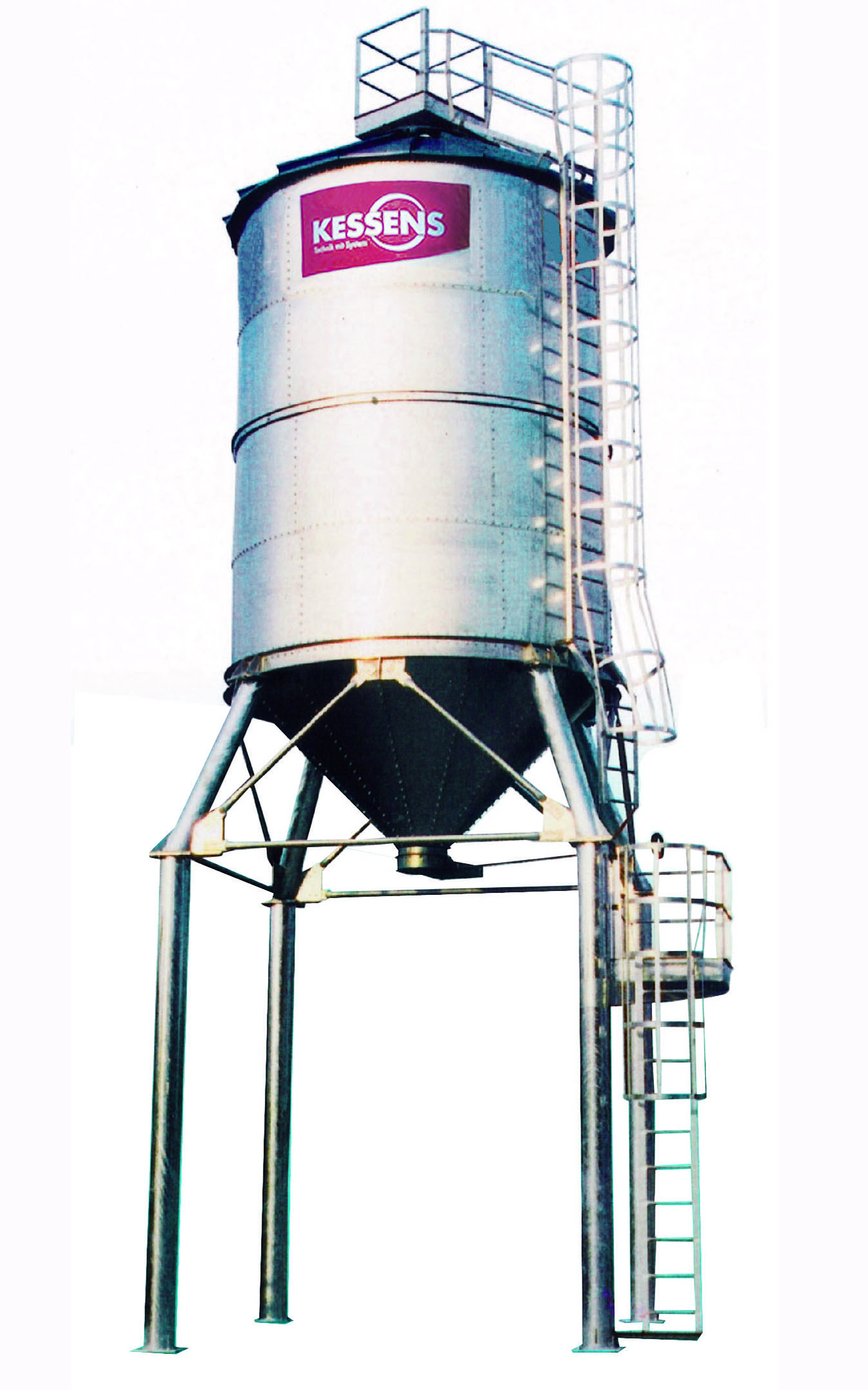 Unloading silo